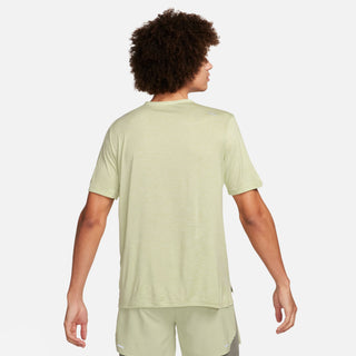 Nike Mens Dri-FIT Rise 365 SS Tee | Olive Aura/Heathered/Reflective Silver