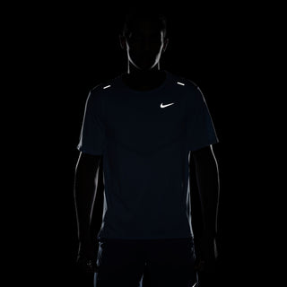 Nike Mens Dri-FIT Rise 365 SS Tee | University Blue/Reflective Silver
