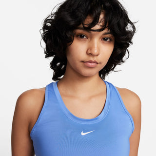 Nike Womens One Dri-Fit Slim Tank | Polar/White
