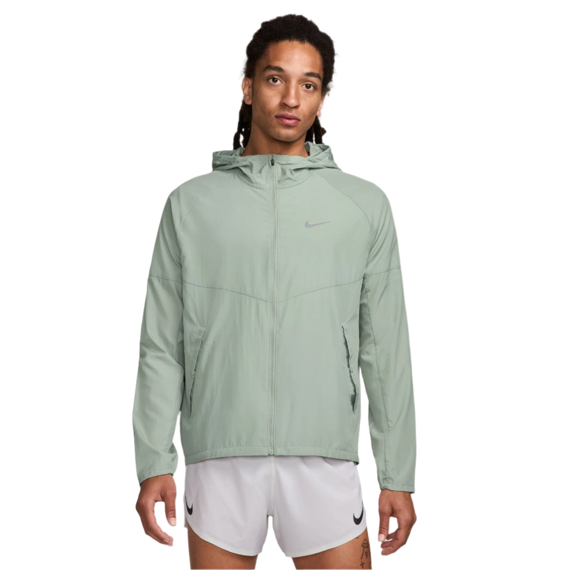 Nike Mens Repel Miler Running Jacket Jade Horizon/Reflective