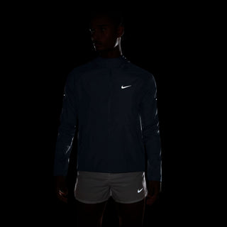 Nike Mens Repel Miler Running Jacket | Work Blue/Reflective Silver