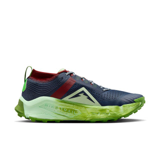 Nike Mens Zoom Zegama Trail | Thunder Blue/Summit White/Chlorophyll