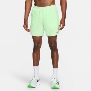 Nike Mens Dri-FIT 7" Brief Lined Shorts | Vapor Green/Reflective Silver