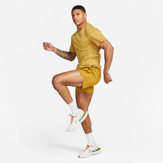 Nike Mens Dri-FIT 7" Brief-Lined Shorts | Bronzine/Reflective Silver