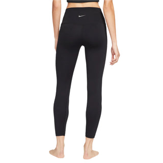 NIKE WOMENS YOGA DRI-FIT HIGH RISE 7/8 LEGGINGS | BLACK