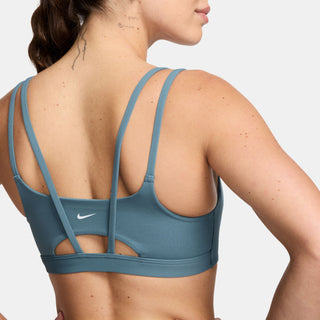 Nike Zenvy Strappy Sports Bra | Smokey Blue
