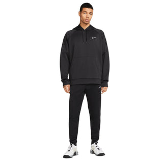 Nike Mens Therma-FIT Hooded Pullover | Black/White