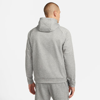 Nike Mens Therma-FIT Hooded Pullover | Dark Grey Heather/Particle Grey
