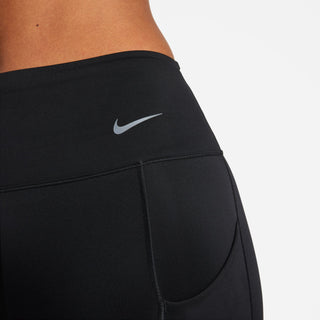 Nike Womens Go Firm Support 7/8 Leggings | Black/Black