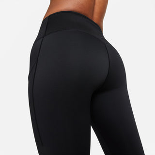 Nike Womens Go Firm Support 7/8 Leggings | Black/Black