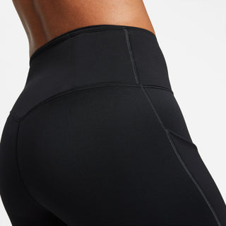 Nike Womens Go Firm Support 7/8 Leggings | Black/Black