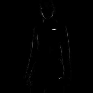 Nike Womens Dri-FIT Pacer 1/4 Zip | Smokey Mauve/Reflective Silver