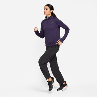 Nike Womens Dri-FIT Pacer 1/4 Zip | Purple Ink/Reflective Silver