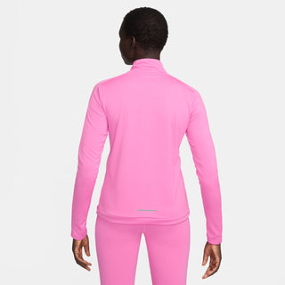 Nike Womens Dri-FIT Pacer 1/4 Zip | Playful Pink/Reflective Silver