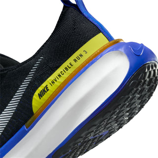 Nike Mens ZoomX Invincible 3| Black/White/Racer Blue