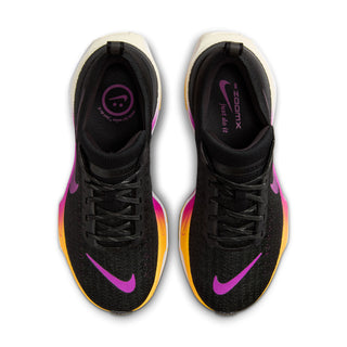 Nike Womens ZoomX Invincible 3 | Black/Hyper Violet/Laser Orange