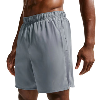 Nike Mens Dri-FIT Challenger 7" Brief Lined Shorts | Smoke Grey