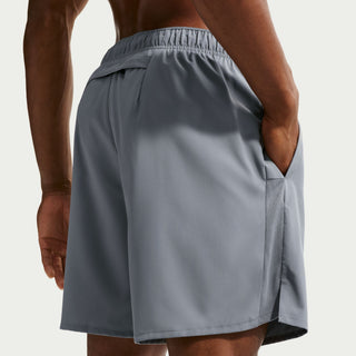 Nike Mens Dri-FIT Challenger 7" Brief Lined Shorts | Smoke Grey