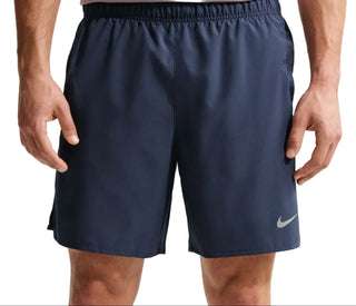 Nike Mens Dri-FIT Challenger 7" Brief Lined Shorts | Midnight Navy