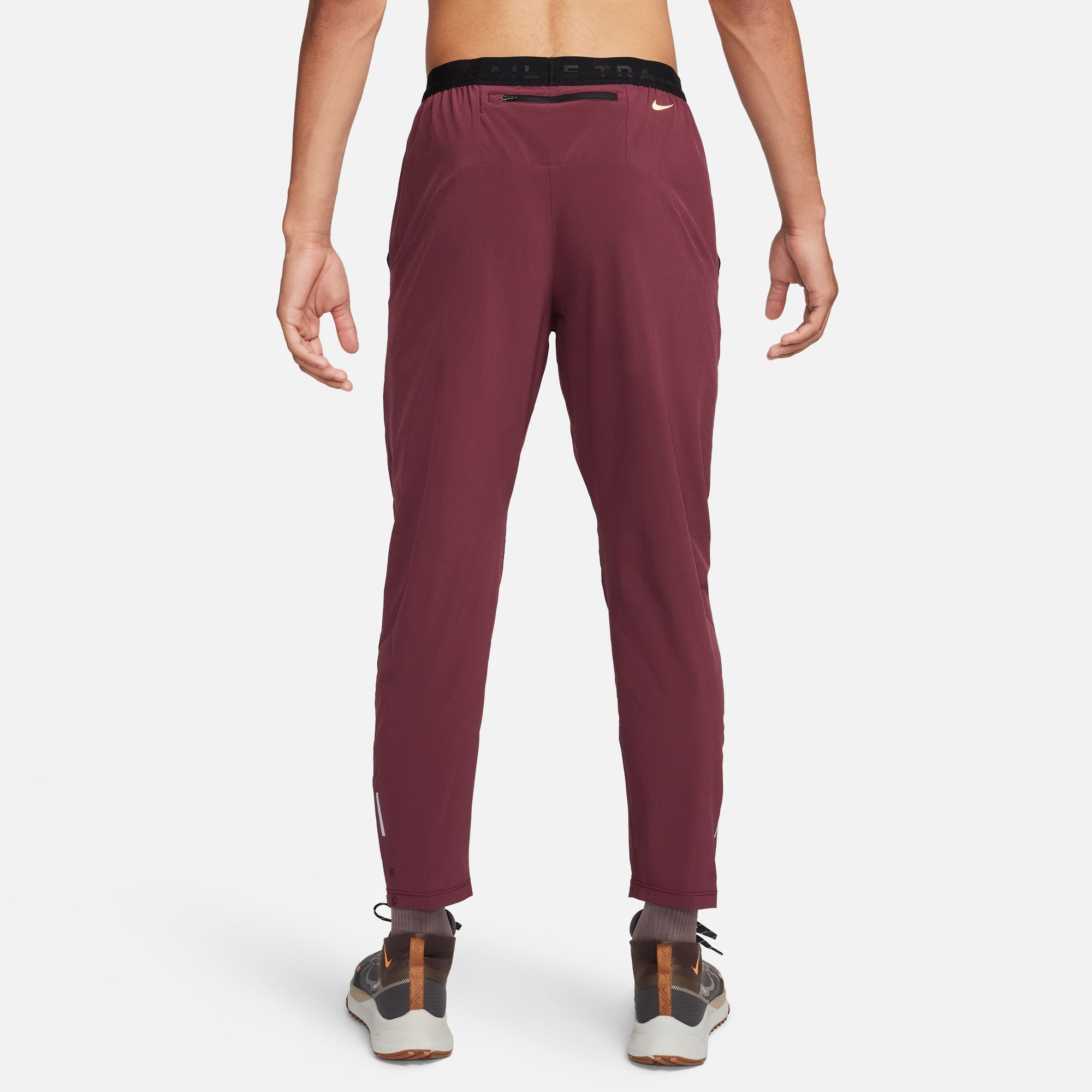 Burgundy Nike Running Capris Nike Dri-Fit Maroon Capri Leggings 1x