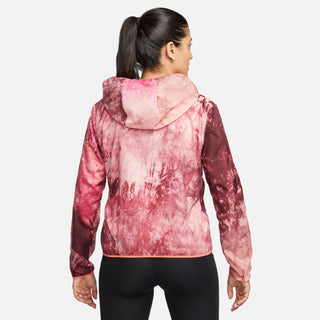 Nike Womens Trail Running Jacket | Ember Glow/Burgundy Crush