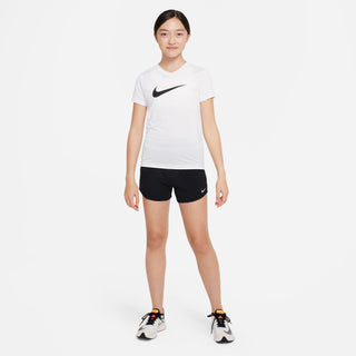 Nike Kids Dri-FIT Woven Training Shorts | Black/White