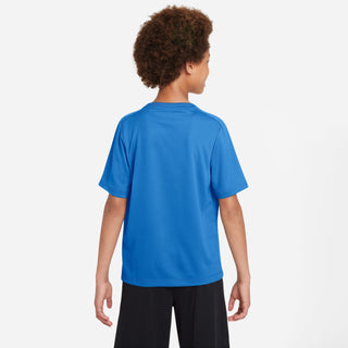 Nike Kids Multi Dri-FIT Training Top | Light Photo Blue/White