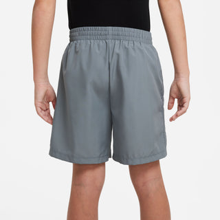 Nike Kids Multi Dri-FIT Training Shorts | Smoke Grey/White