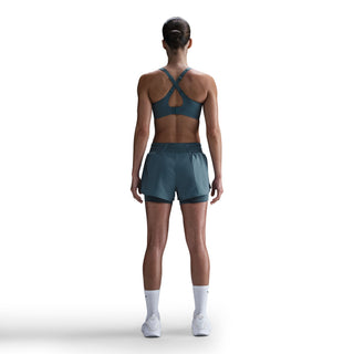 Nike One Dri-FIT Mid-Rise 3" 2-in-1 Shorts | Smokey Blue