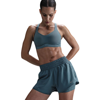 Nike One Dri-FIT Mid-Rise 3" 2-in-1 Shorts | Smokey Blue