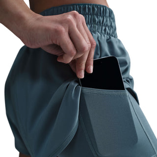 Nike One Dri-FIT Mid-Rise 3" 2-in-1 Shorts | Smokey Blue