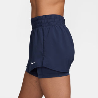 Nike One Dri-FIT Mid-Rise 3" 2-in-1 Shorts | Midnight Navy