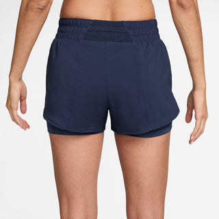 Nike One Womens Dri-FIT 3" 2-in-1 Shorts | Midnight
