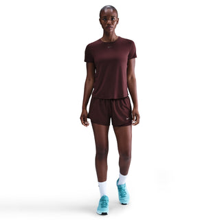 Nike One Dri-FIT Mid-Rise 3" 2-in-1 Shorts | Burgundy Crush