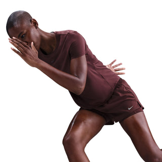 Nike One Dri-FIT Mid-Rise 3" 2-in-1 Shorts | Burgundy Crush