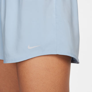Nike Womens One Dri-FIT 3" Brief-Lined Shorts | Light Armoury Blue/Reflective Silver