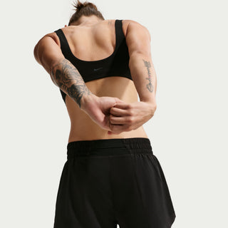 Nike Womens Dri-FIT High-Wasited 3" 2-in-1 Shorts | Black
