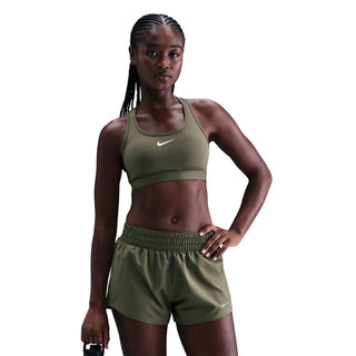 Nike Swoosh Medium Support Sports Bra | Medium Olive