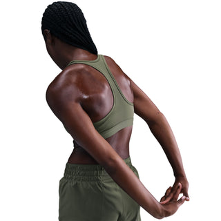 Nike Swoosh Medium Support Sports Bra | Medium Olive