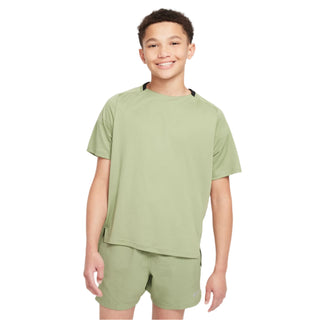 Nike Kids Multi Tech Top | Oil Green/Reflective Silver