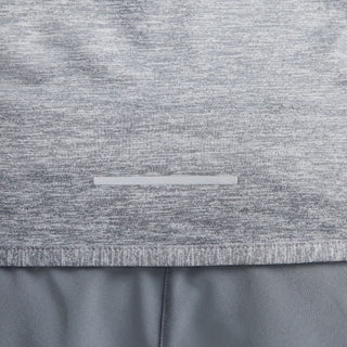 Nike Womens Dri-FIT Swift Element UV Crew-Neck | Smoke Grey/Reflective Silver