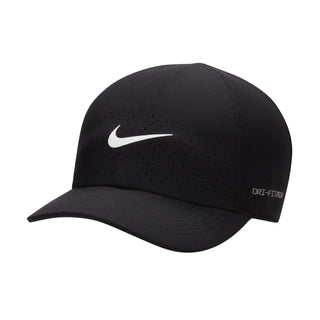 Nike Dri-FIT ADV Club Unstructured Tennis Cap | Black/White