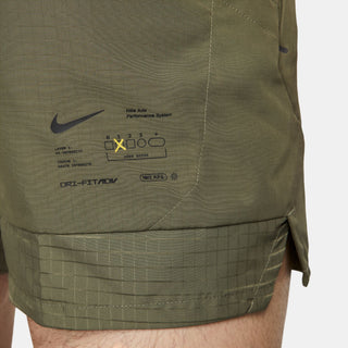 Nike Mens Dri-FIT ADV 6" Unlined Shorts | Medium Olive/Black