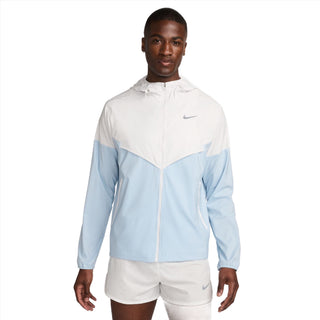 Nike Mens Windrunner Repel Running Jacket | Platinum Tint/Reflect Silver