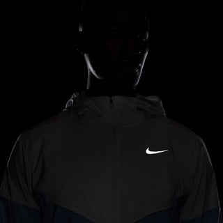 Nike Mens Windrunner Repel Running Jacket | Platinum Tint/Reflect Silver