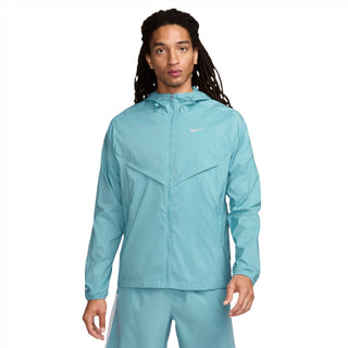 Nike Mens Windrunner Repel Jacket | Denim Turq/Reflective Silver