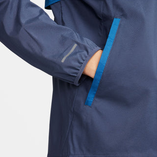 Nike Mens Windrunner Repel Running Jacket | Court Blue/Thunder Blue/Reflective Silver