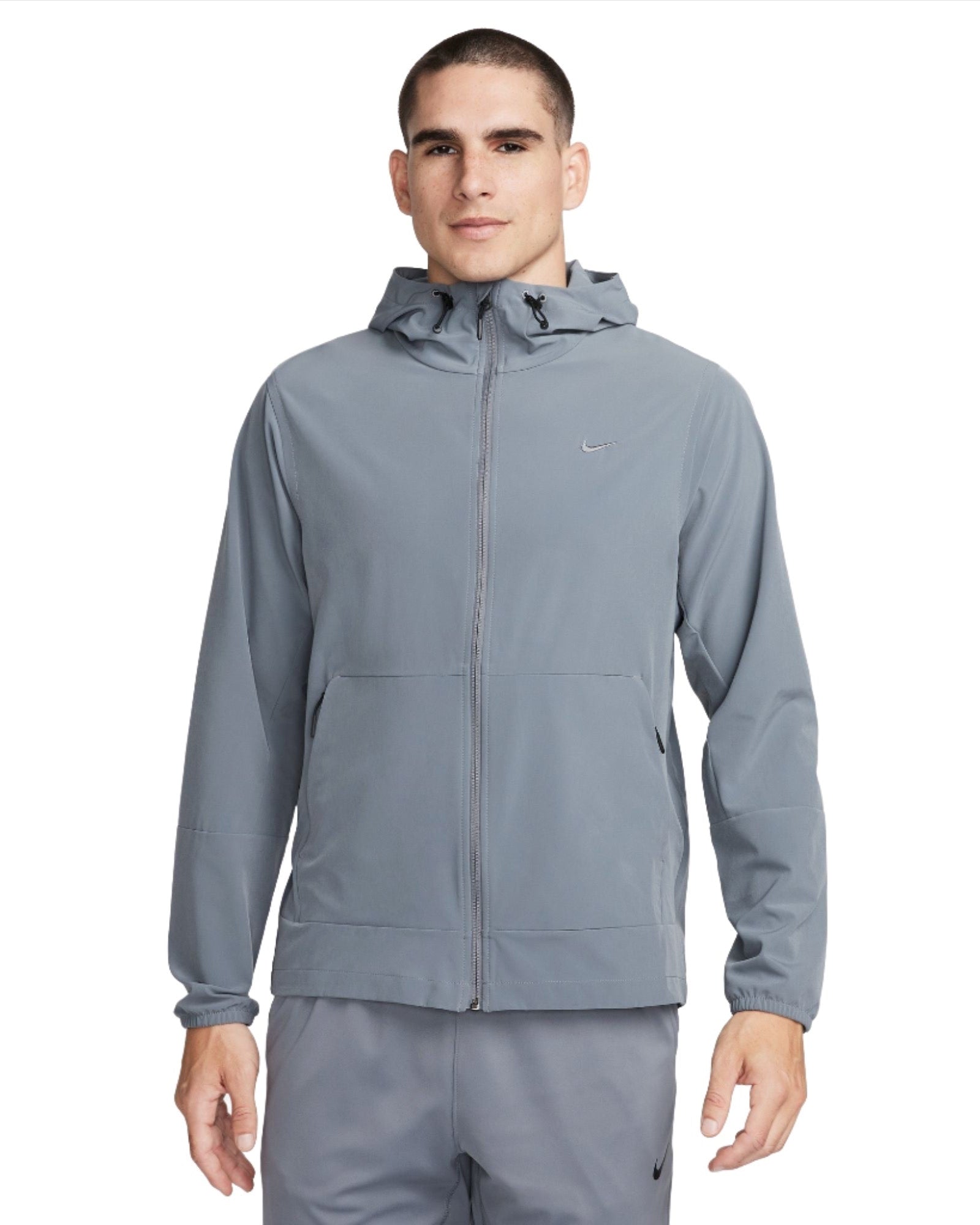 Nike Mens Water-Repellent Versatile Jacket Smoke Grey/Black