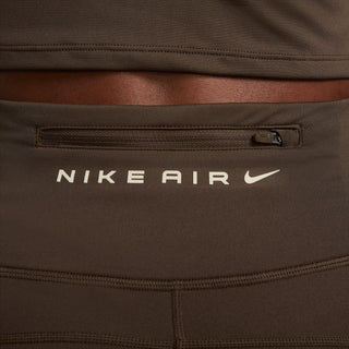 Nike Womens Air Fast Mid-Rise 7/8 Leggings | Baroque Brown/Sanddrift