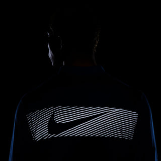 Nike Mens Element Flash 1/2 Zip | Court Blue/Reflective Silver